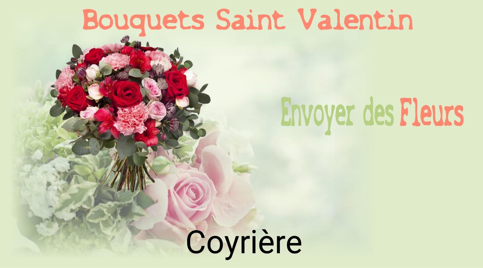 Roses de Saint-Valentin livrées à Coyrière