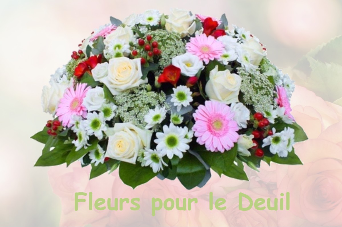 fleurs deuil COYRIERE